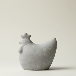 DBKD Concrete Hen 14 cm påskepynt - Lindas Dekor