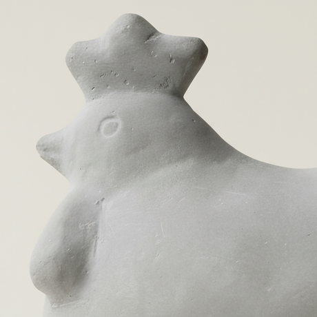 DBKD Concrete Hen 14 cm påskepynt