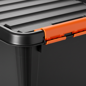 Robust plastboks 49 L til verktøy og oppbevaring