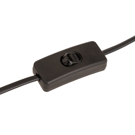 Bordslampa Lito svampform svart 24,5 cm – detaljbild 2