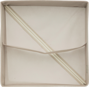 Skuffeorganiser 2 rom M beige 36x36 cm – produktbilde 3