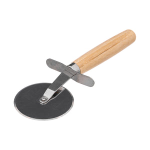 Pizzabrett i bambus med pizzakutter 37 cm – detaljbilde 2