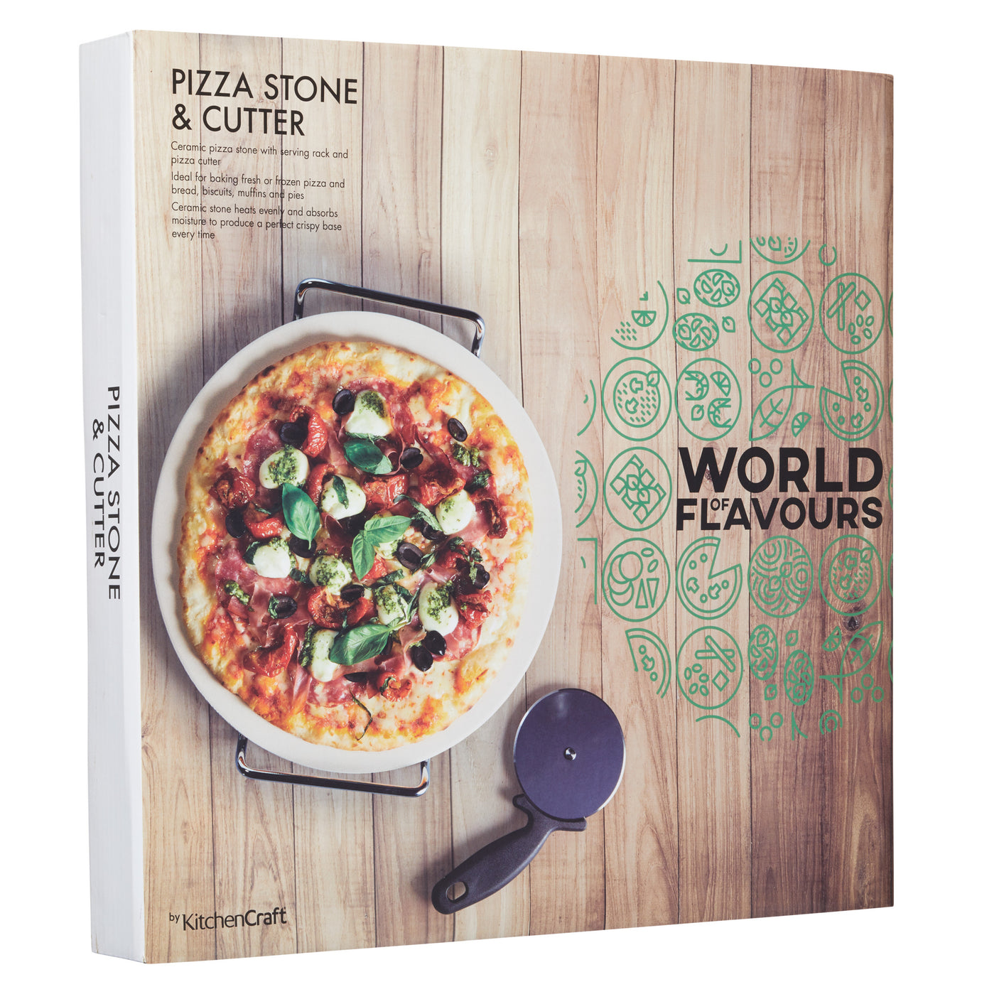 Pizzahjulet som følger med pizzasteinsettet
