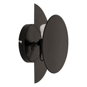 Reversibel vegglampe Mysti sort 30,5 cm – detaljbilde 2