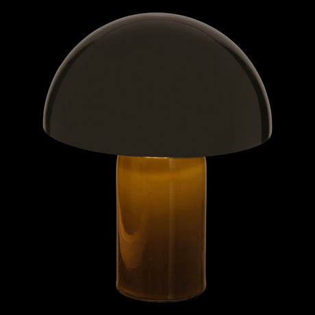Bordslampa Lito svampform svart 24,5 cm – tent