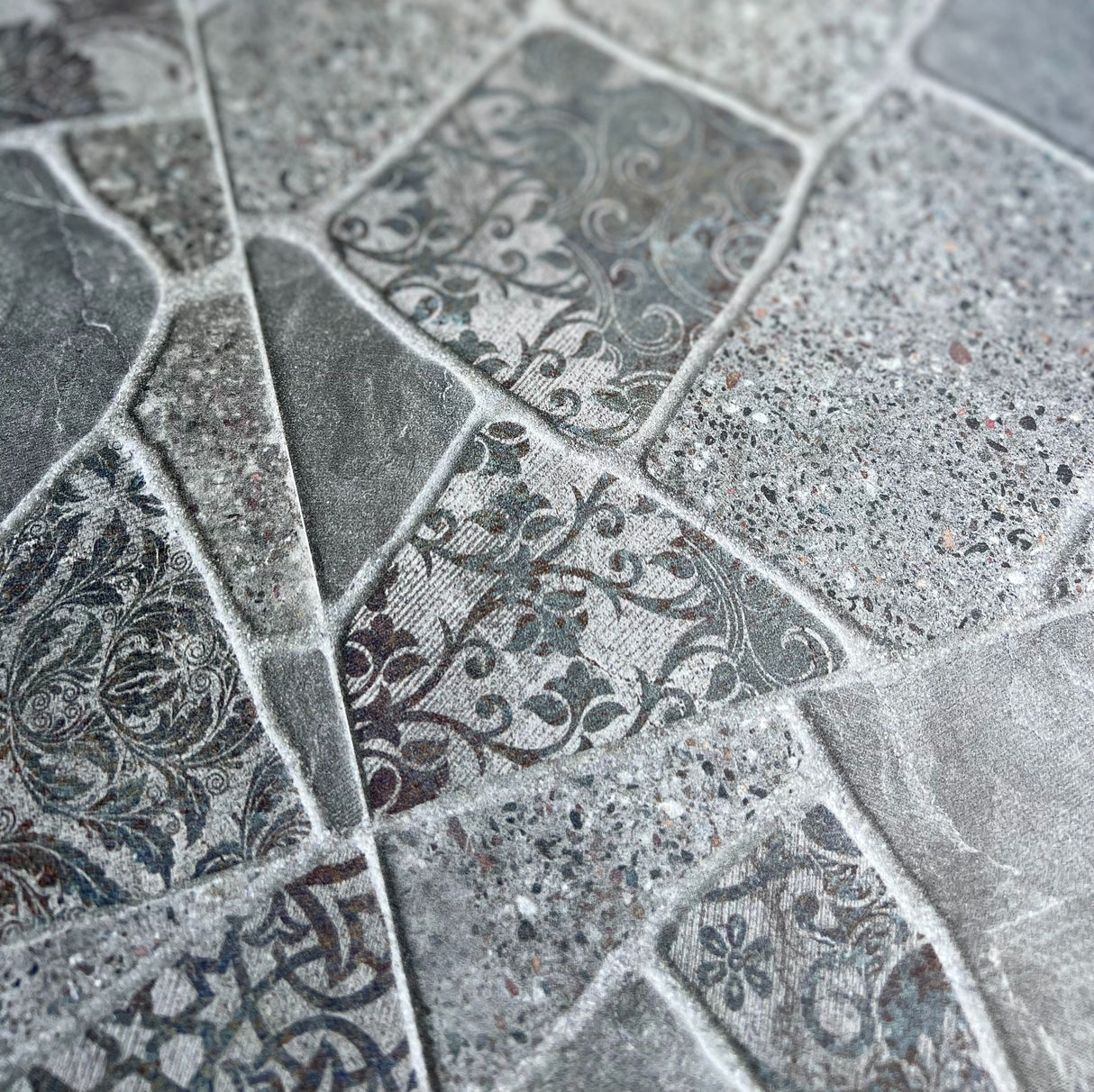Vareprøve: Vintage stone tiles kontaktplast