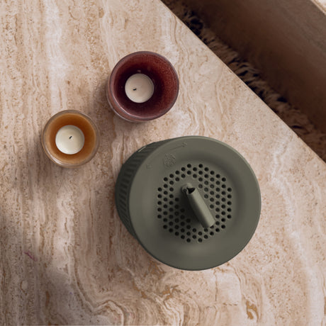 Luftavfukter i grønn utførelse til hjem, kontor eller bobil