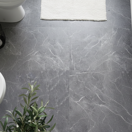 Firenze selvklebende fliser på baderomsgulv