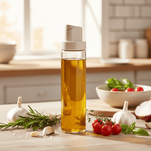 Olje og eddik dispenser 500 ml - Lindas Dekor