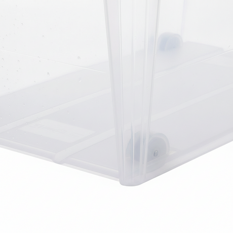 Oppbevaringsboks 70 liter med hjul for enkel flytting