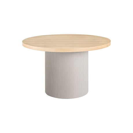 Solva hvit spisebord, elegant og tidløst 