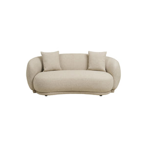 Hawkes 2,5-seters sofa i sandfarget stoff fra House Nordic 190 cm bred