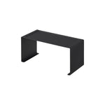Stabelbar hylle smal sort 30,5 x 14 cm