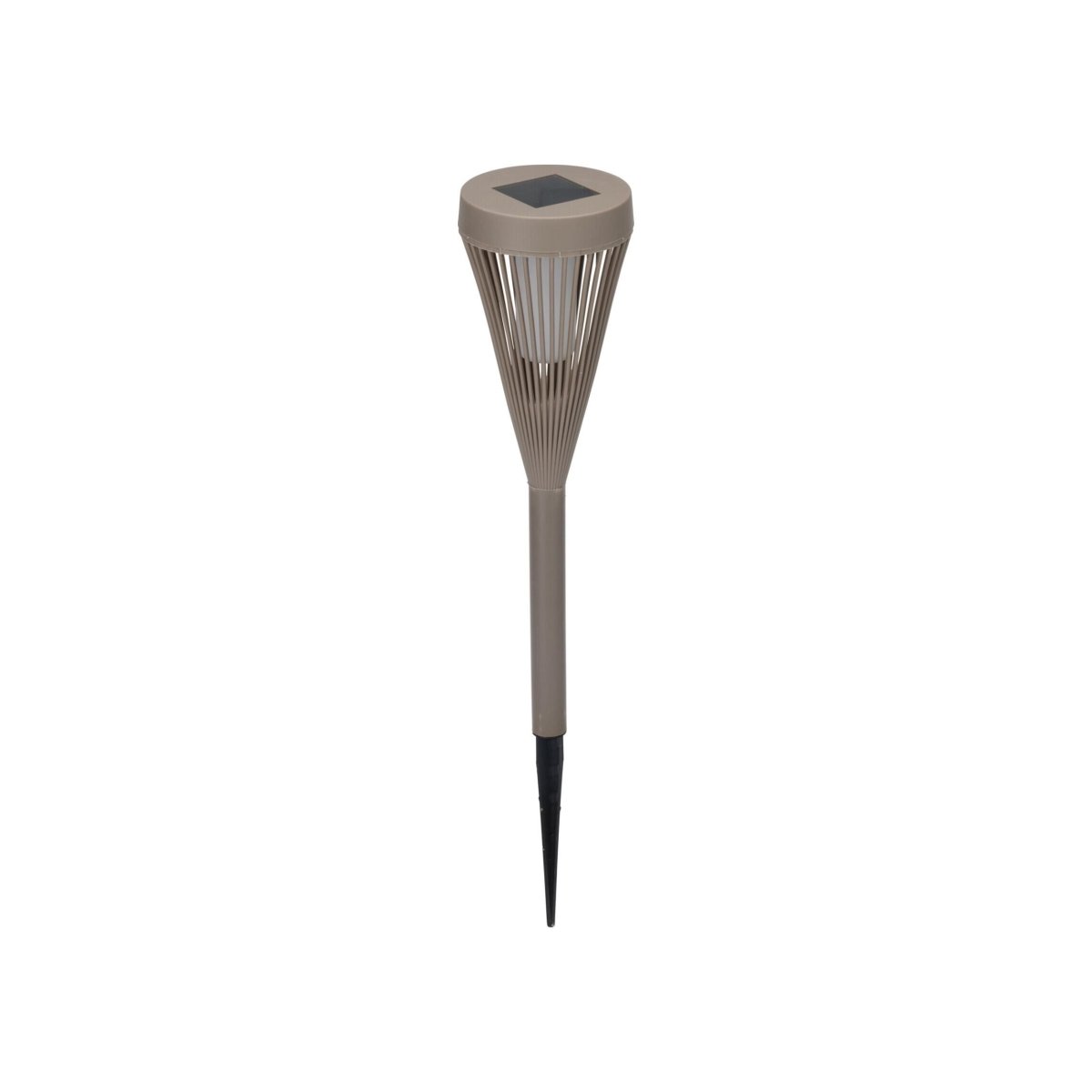 Solcellelykt med jordspyd 47 cm