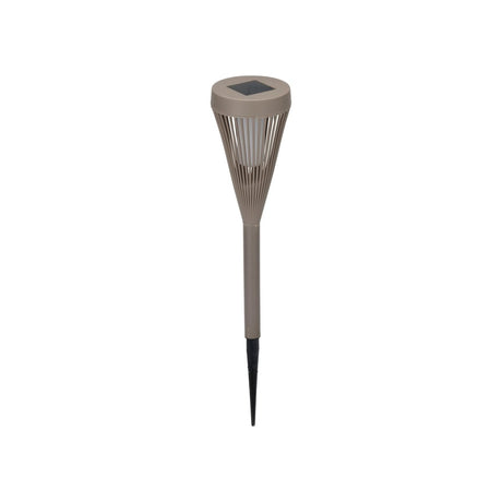 Solcellelykt med jordspyd 47 cm