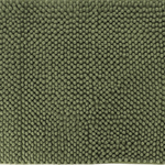 Baderomsmatte i mikrofiber grønn 50 x 80 cm