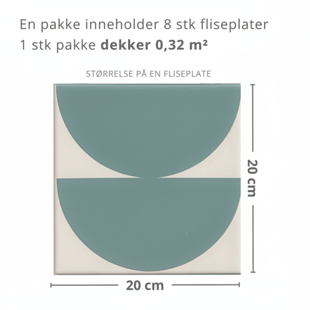 8 - pk Neu Antikk selvklebende fliser - Lindas Dekor