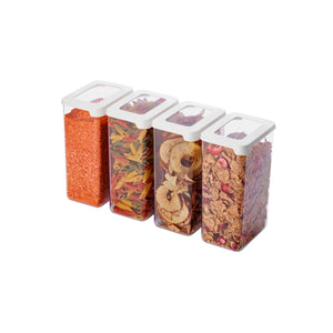 SmartStore Vision tørrvarebeholder 1,6 liter i 4 pk