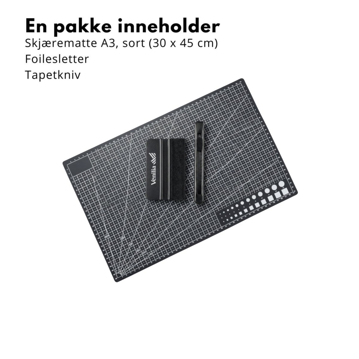 Anbefalt verktøypakke - Lindas Dekor Verktøy