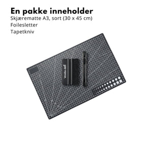 Anbefalt verktøypakke - Lindas Dekor Verktøy