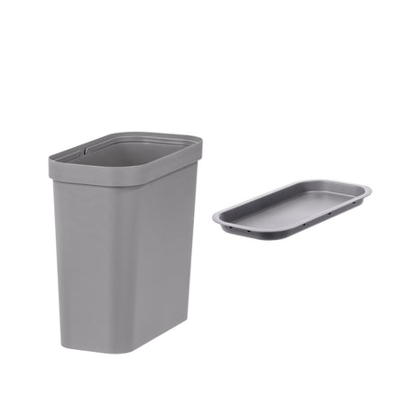SmartStore Collect 13 L grå sorteringsbøtte med lokk