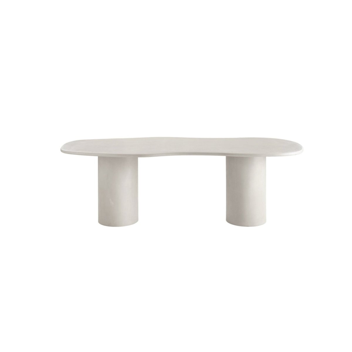 Maranola spisebord beige/sement 240 cm - Lindas Dekor Spisebord