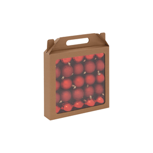 25-pk julekuler rød 6 cm - Lindas Dekor Julekuler
