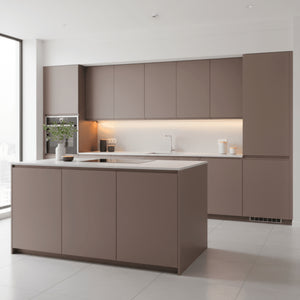 Uni Matt chocolate brown kontaktplast 45 cm x 2 meter