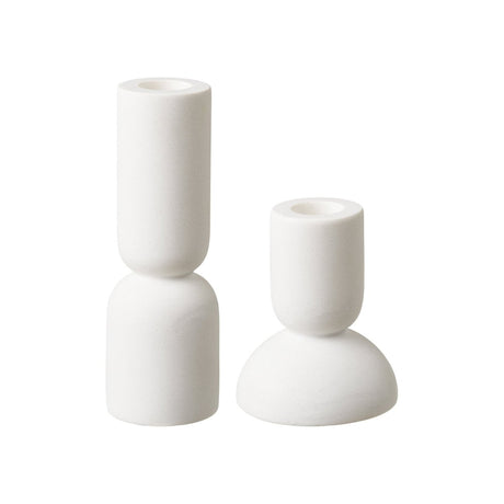 2 - pk Lysestakeholder hvit - Lindas Dekor