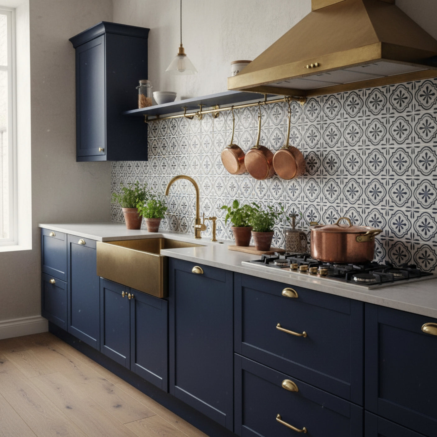 8-pk Nova varm selvklebende fliser