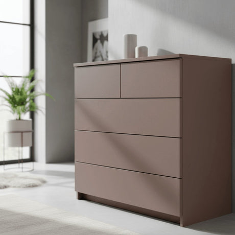 Uni Matt chocolate brown kontaktplast 45 cm x 2 meter - Lindas Dekor Kontaktplast