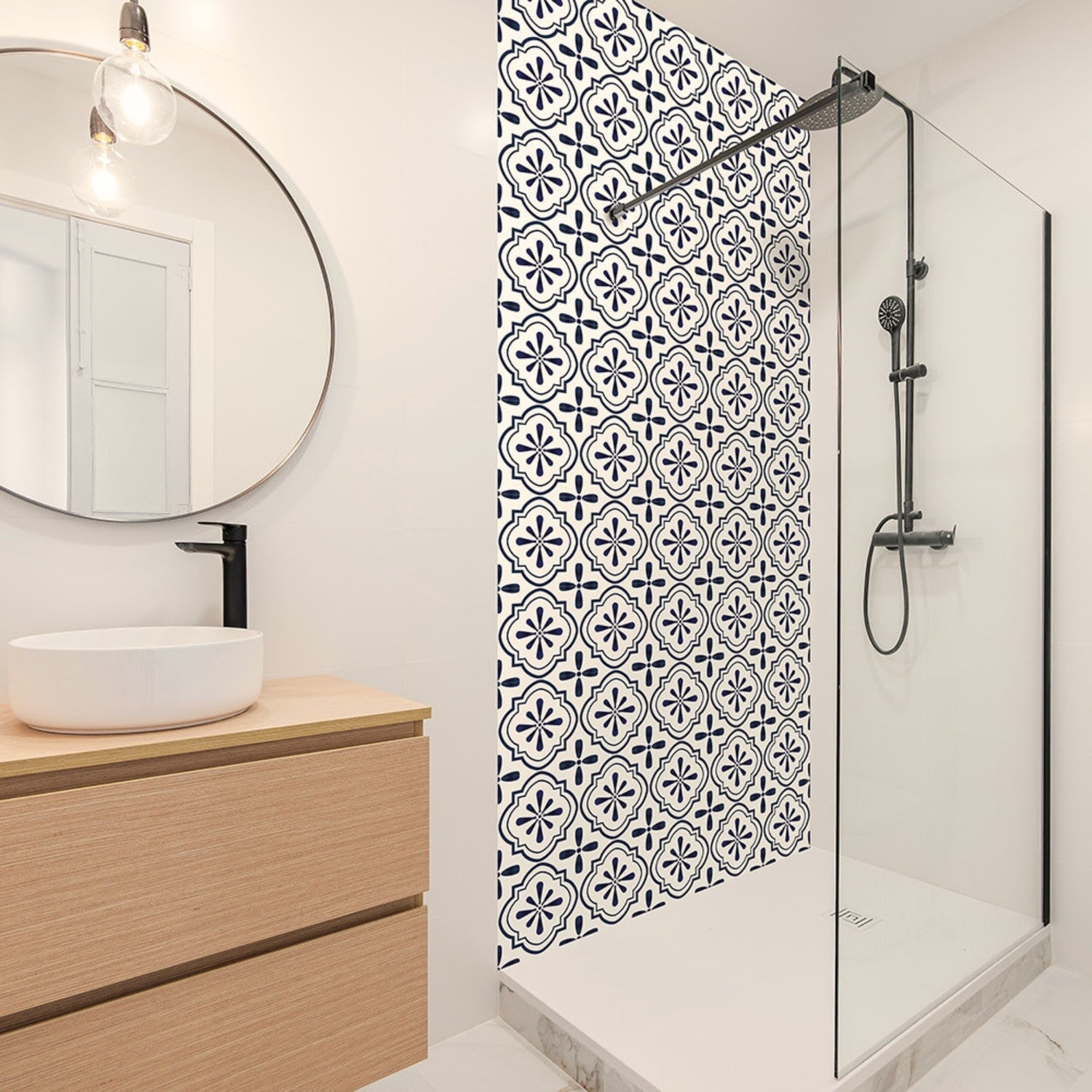 8-pk Nova varm selvklebende fliser