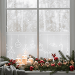Limited Static winter garland vindusfolie 20 cm x 1,5 m