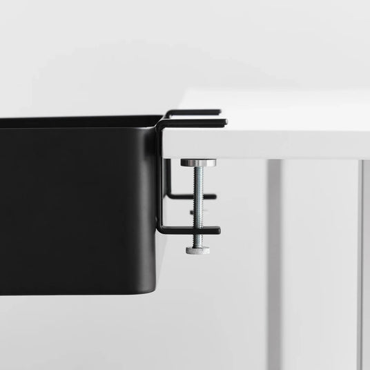 Smart oppbevaringsboks til bord, sort 30 x 18 cm - Lindas Dekor