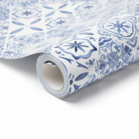 Premium Marokkanske fliser kontaktplast - Lindas Dekor