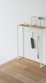 Konsollbord sort 80 x 60 cm