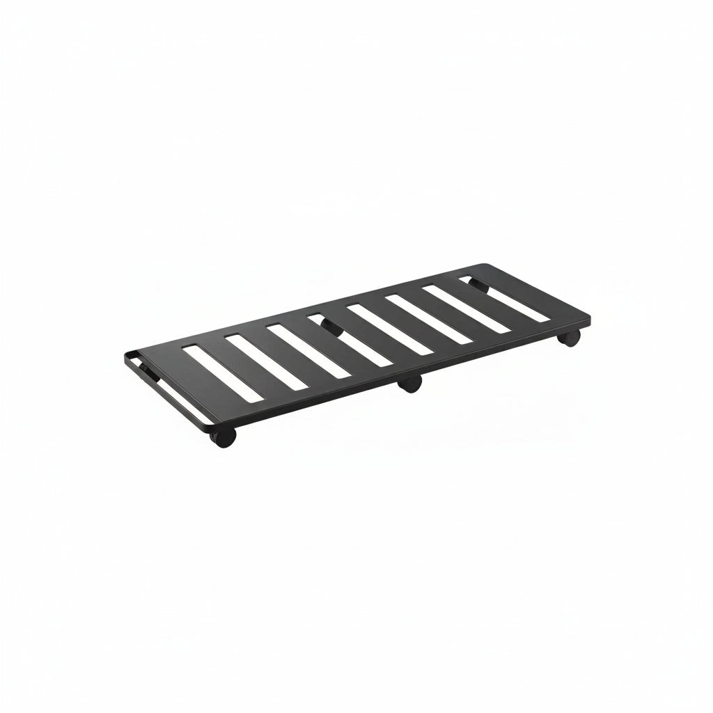 Oppbevaringsvogn under seng, sort 74,8 x 31 cm