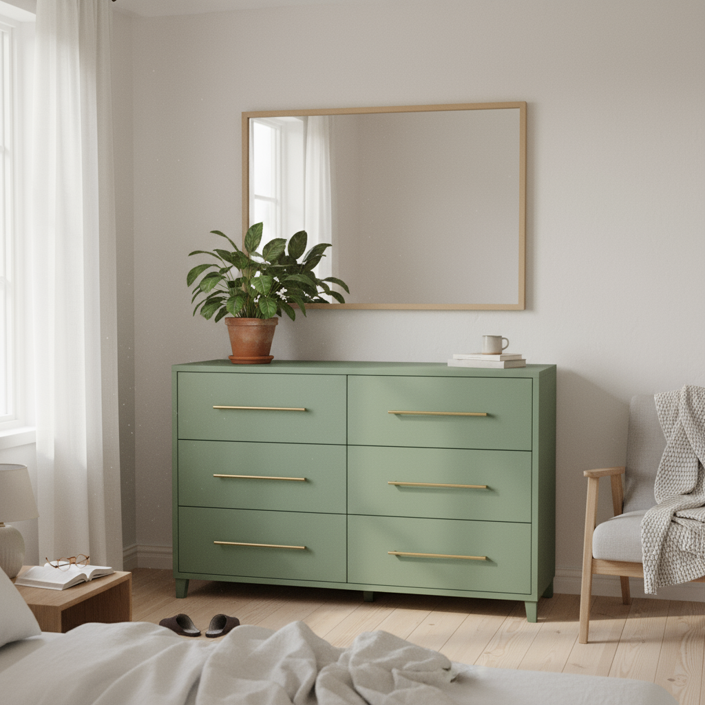 Uni matt Jade green kontaktplast