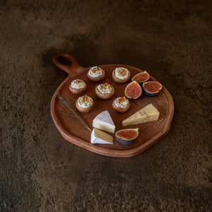 Goa serveringsbrett i mangotre lite