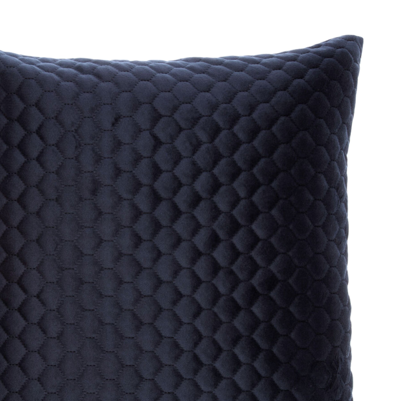 Putetrekk bikube velur blå 45 cm