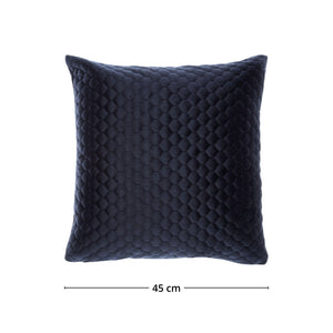 Putetrekk bikube velur blå 45 cm