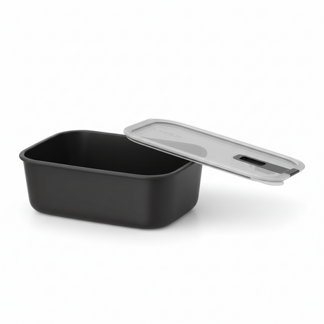 Mepal EasyClip boks i sort til meal prep og matoppbevaring