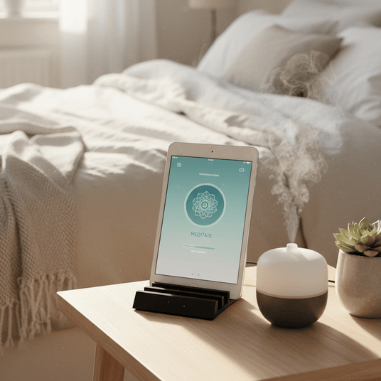 Multistativ til nettbrett og mobil, sort - Lindas Dekor