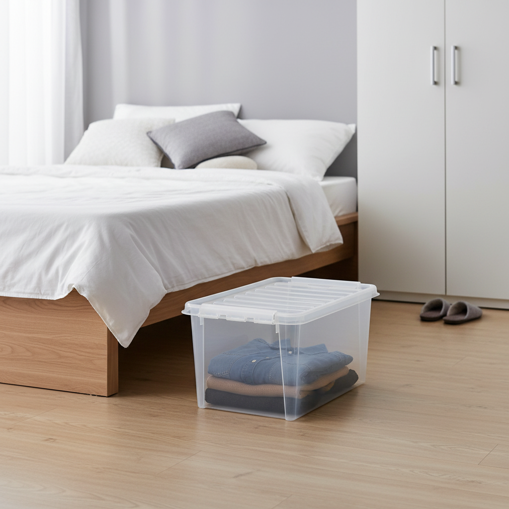 SmartStore™ Classic oppbevaringsboks med lokk 46 L