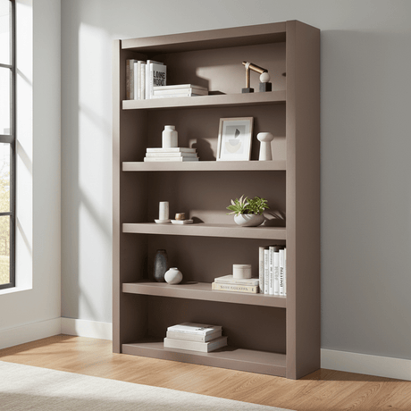 Uni matt Taupe kontaktplast - Lindas Dekor