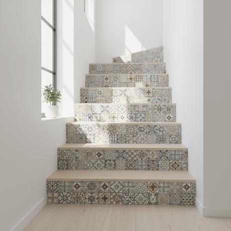 Vareprøve: Premium Palma fliser kontaktplast 15 x 15 cm - Lindas Dekor