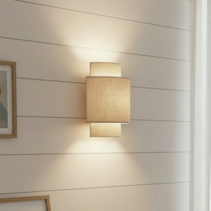 Vegglampe Nahel – stue, ingen ledninger