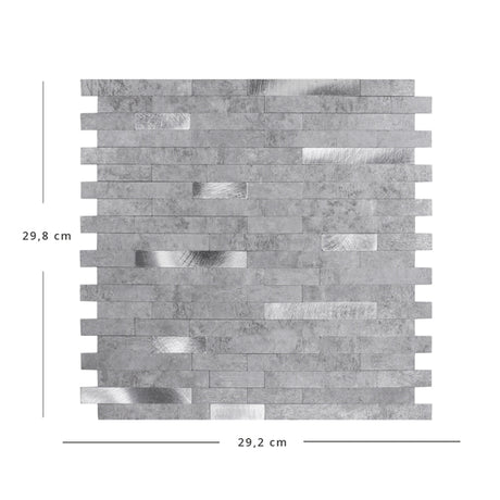Perfekt løsning bak kjøkkenbenk for et stilrent uttrykk.