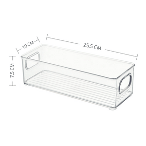 Oppbevaringsboks transparent, liten