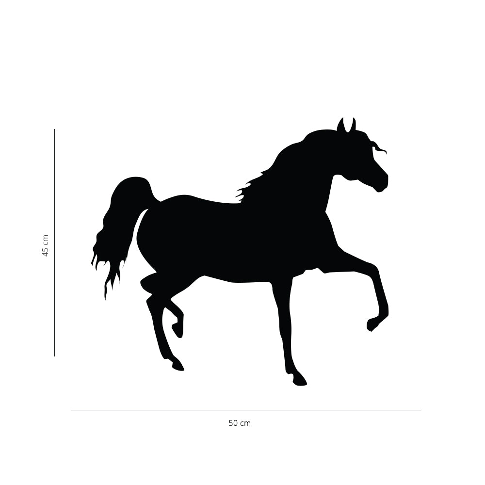 Hest - wallsticker